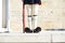 Evzone Greek Parliament Guard Uniform Legs H