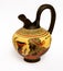 Ewer with a picture of ancient Greek god Dionysus