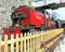 Ex-SAR NGG 16 Class Garratt Steam engine on Welsh Highland Railway, Wales