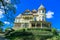 Example of Queen Anne architecture on a hilltop Eureka Springs, Arkansas
