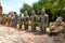 Excavated sculptures of 1oth century A.D., Brihadisvara Temple complex, Gangaikondacholapuram, Tamil Nadu