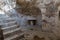 Excavations of an ancient mikvah in old city of Jerusalem, Israel