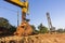 Excavator Bin rigging Crane Construction Machines
