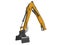 Excavator Bucket heavy construction machinery 3D rendering