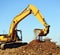 Excavator And Dirt