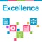 Excellence Colorful Squares Symbols