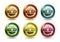 Excellence Quality Button Set