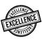 Excellence rubber stamp