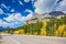 Excellent highway in the Bow River Canyon