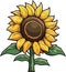 Excellent and lovely sunflower spring summer art