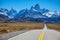 Excellent road to majestic Mount Fitz Roy