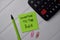 Exception to the Rule write on sticky notes isolated on office desk