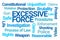 Excessive Force Word Cloud