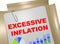 Excessive Inflation - financial concept