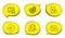 Exchange currency, Coins and Discounts icons set. Finance sign. Reshresh exchange rate, Cash money, Best offer. Vector