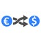Exchange euro. Business icon