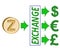 Exchange zcash to dollar,euro and British pound