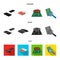 Excitement, casino, game and other web icon in cartoon,black,flat style Magnifier, cheating, entertainment, icons in set