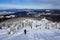 The exciting landscape of the Hoverla surroundings. Ukrainian Carpathian mountains