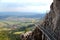 Exciting rock path at Hohe Wand Naturepark in Lower Austria / Active summer holiday adventure