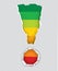 Exclamation mark with Energy Performance Scale.