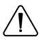 Exclamation mark symbol, Warning Dangerous icon on white background