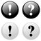 Exclamation - Question Buttons