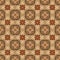 Exclusive flower motif for Jogja batik with seamless mocca color design