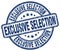 exclusive selection blue stamp