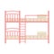 Exclusive sleeping furniture design bedroom bunk bed with pillow and interior room comfortable home relaxation apartment