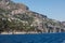 Exclusive villas and apartments on the rocky coast of Amalfi. Campania.