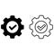 Execution icon. Simple element illustration. execution concept symbol design. Can be used for web and mobile.