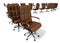 Executive chair endless row, 3D Illustration