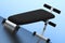 Exercise bench. Gym Equipment. 3d Rendering