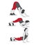 Exercise silhouette vector sports activity workout and loosing weight