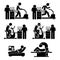 Exercise Stress Test for Heart Disease Clipart