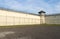 The exercise yard of a decommissioned prison