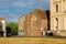 Exeter city center. Cathedral Yard