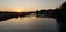 Exeter sky river sunset views water bridge