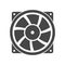 Exhaust fan vector icon