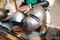 Exhibition of ancient armor, weapons, helmets from Viking steel Mdina Malta