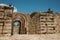 Exit with arches at Roman Amphitheater in Merida