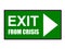 Exit from crisis