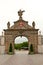 Exit gate at Jasna Gora monastery, Poland