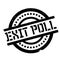 Exit Poll rubber stamp