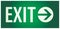 Exit sign