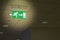 Exit sign