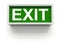 Exit sign