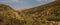 Exmoor landscape, generic view of rolling hills and valleys.