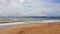 Exmouth Beach on the Coast of Devon , Uk